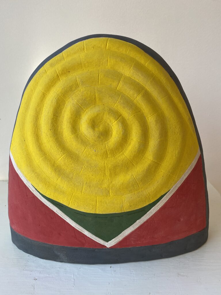 Ceramic thimble artwork