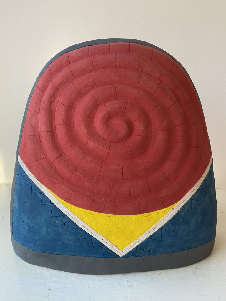 Ceramic thimble artwork