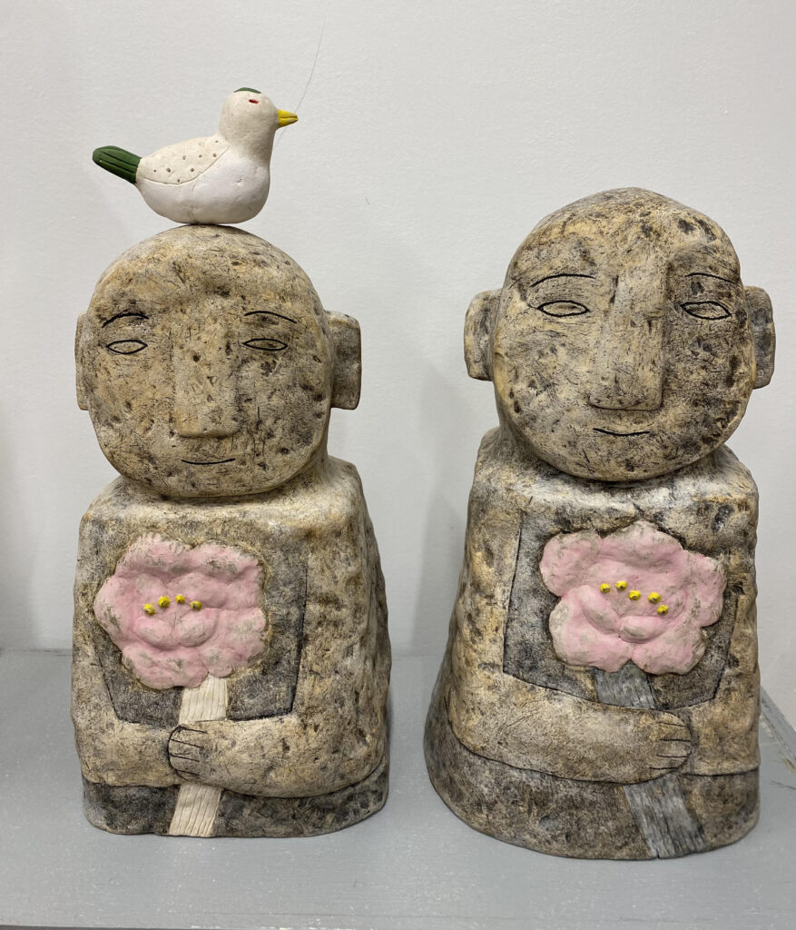 Ceramic figure artwork