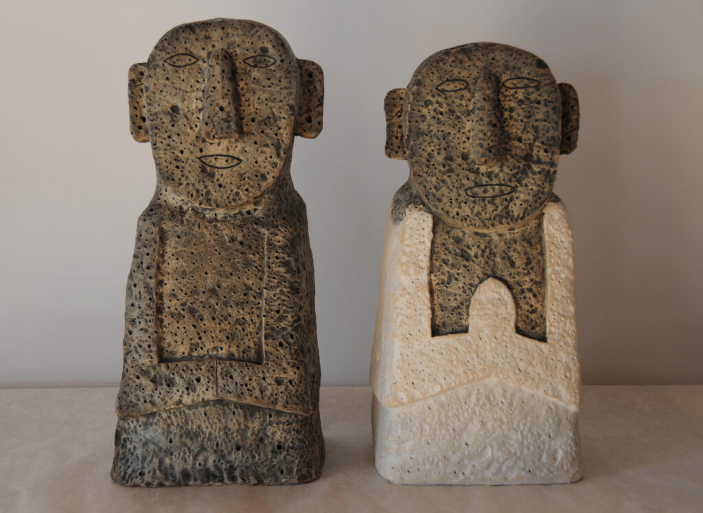 Ceramic figure artwork