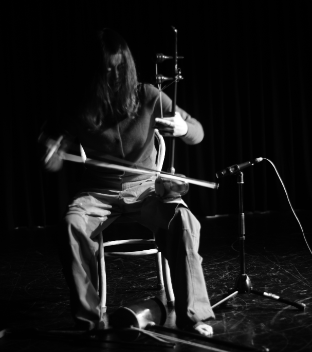 Experimental music performance at Seoul underground venue