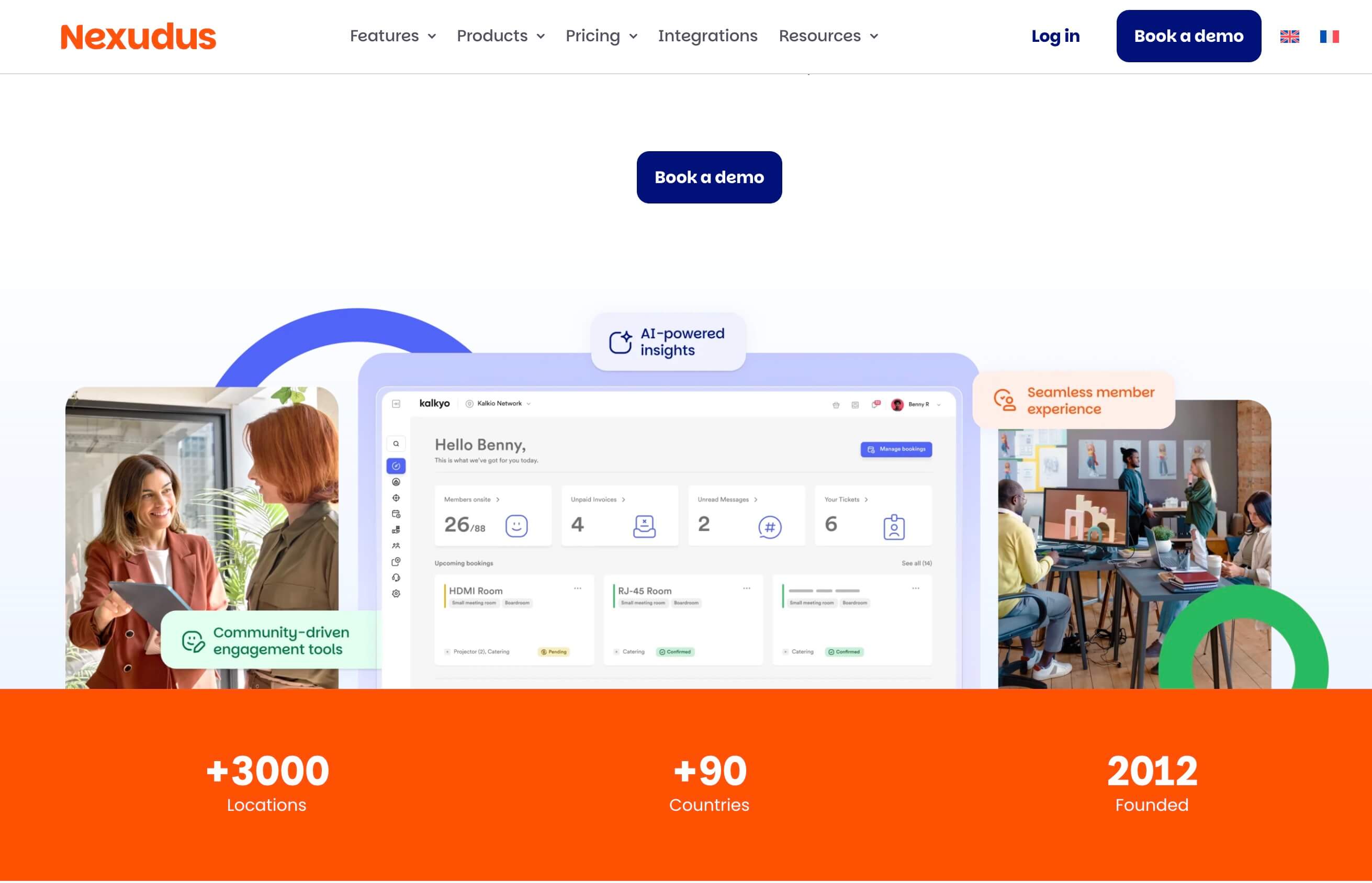 Nexudus hero image