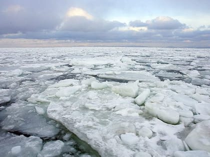 В заливе Мордвинова разрушаются остатки припая