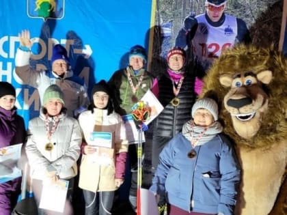 В Смирныховском районе впервые прошла "Ночная лыжная гонка"