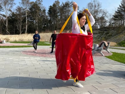 «Семейная гонка» прошла в Корсакове