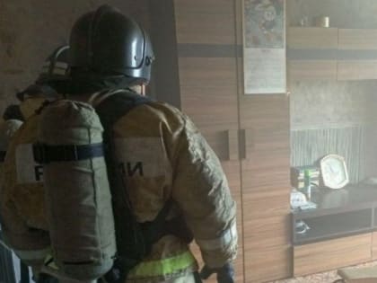 Пожар в многоквартирном доме в Поронайске