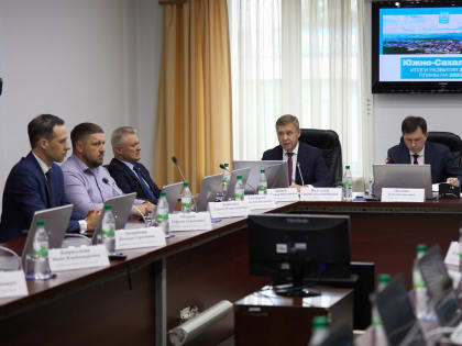 Мэр Южно-Сахалинска отчитался о работе перед Городской Думой