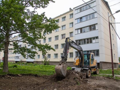 В ходе капитального ремонта двора по ул. Науки, 3 будут высажены новые деревья