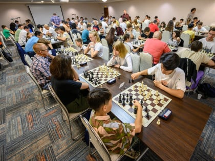 Жамсаран Цыдыпов второй год подряд стал победителем этапа Гран-При России по быстрым шахматам в Южно-Сахалинске