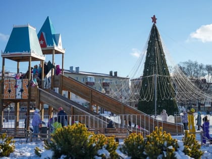 Корсаков отмечает Новый год!