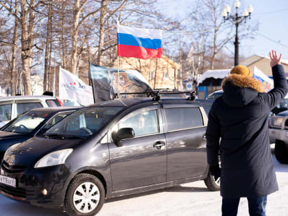 Около 70 автомобилей приняли участие в благотворительном автопробеге в Охе