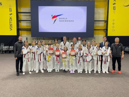 Корсаковцы завоевали 35 медалей на Всероссийских соревнованиях по тхэквондо