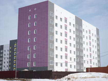 На улице Лермонтова в Корсакове завершается строительство ещё одного многоквартирного дома