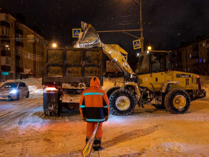В ночь на 22 февраля на расчистку Южно-Сахалинска выйдут 232 единицы техники