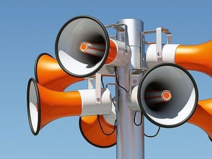 В субботу, 27 апреля в Южно-Сахалинске проверят систему уличного оповещения