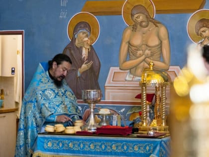 Настоятель принял участие в соборном богослужении по случаю тезоименитства архипастыря
