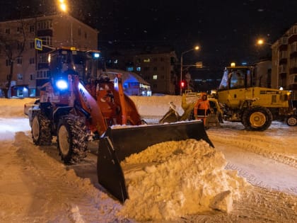 В ночь на 31 января в работах по расчистке города будет задействовано более 250 единиц техники