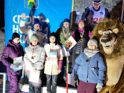 В Смирныховском районе впервые провели "Ночную лыжную гонку"