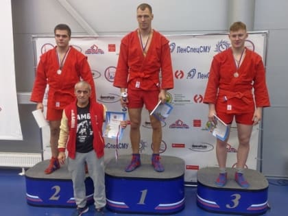 Сахалинец стал серебряным призером чемпионата Санкт-Петербурга по самбо