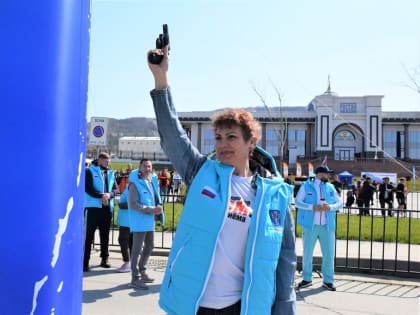 Более 1000 человек приняли участие в эстафете на Кубок Гордумы Южно-Сахалинска
