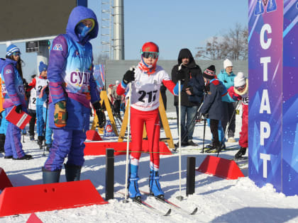 Более 200 сахалинских лыжников оспаривают звание быстрейших «Юного динамовца»
