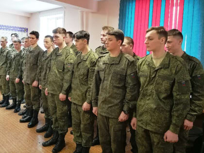 Военный учебный центр СахГУ продолжает подготовку солдат и сержантов запаса