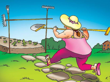 Трудитесь за себя и за солнце.  И тогда получите хороший урожай