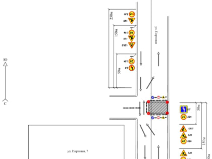 В Корсакове ограничат дорожное движение по улице Портовой