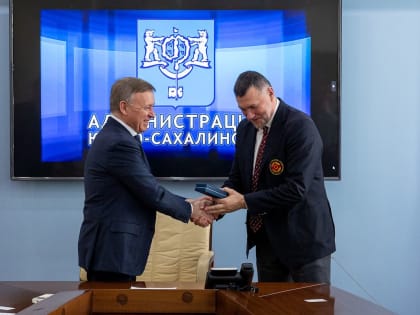 Сергей Надсадин встретился с президентом национальной Федерации каратэ киокушинкай Александром Ипатовым