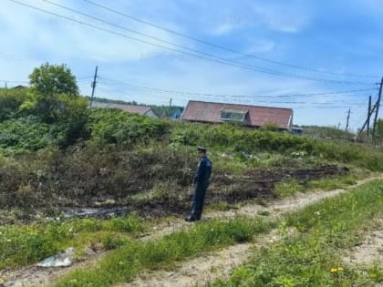 Пожарные ликвидировали возгорание в Корсаковском районе