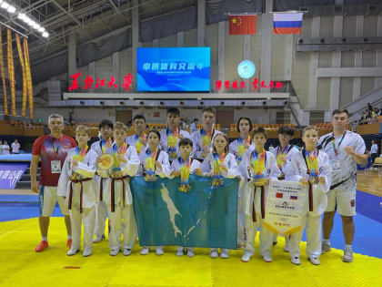 Фурор на соревнованиях в Китае произвели корсаковские тхэквондисты