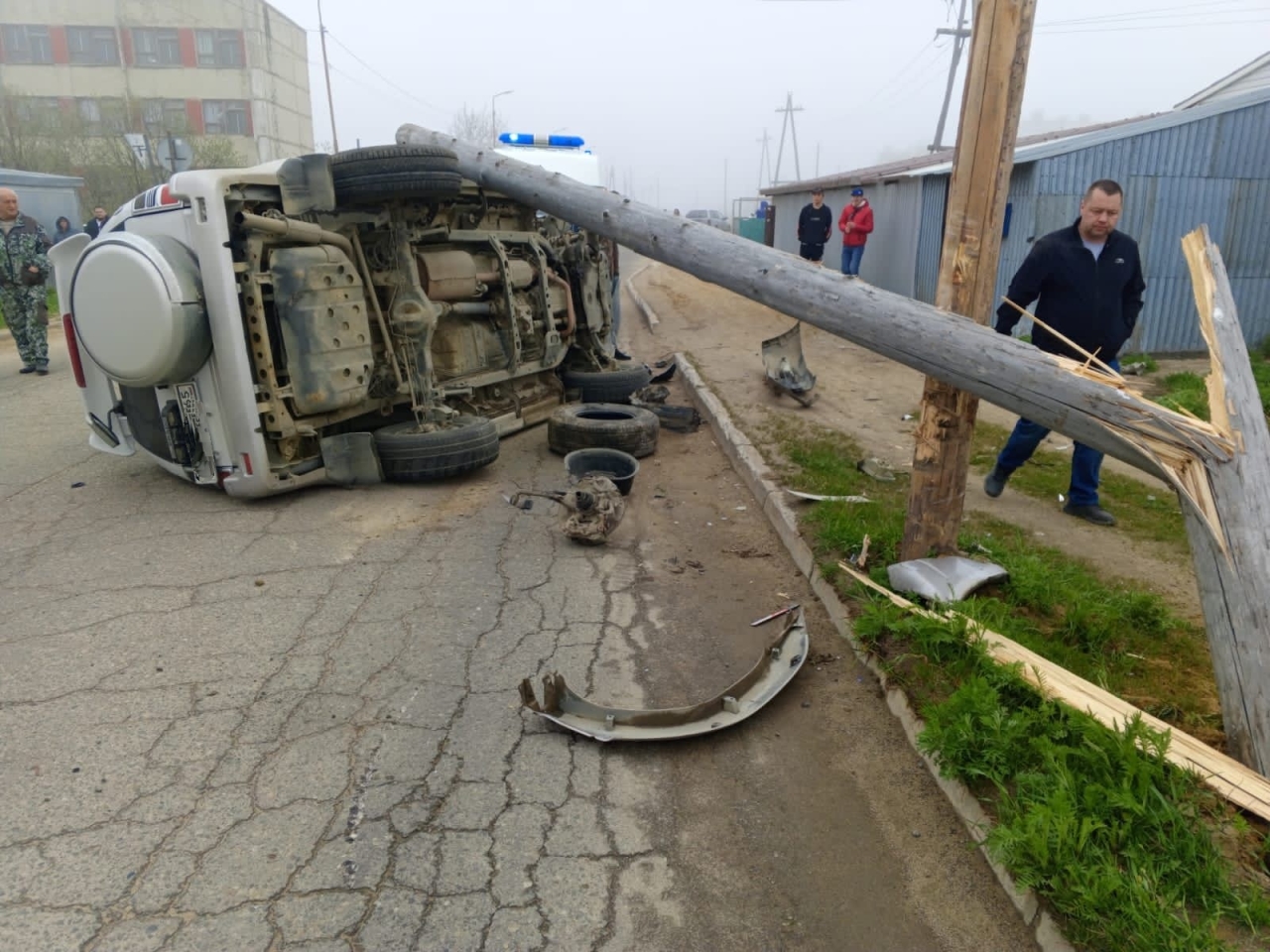 Дтп со столбом возмещение ущерба