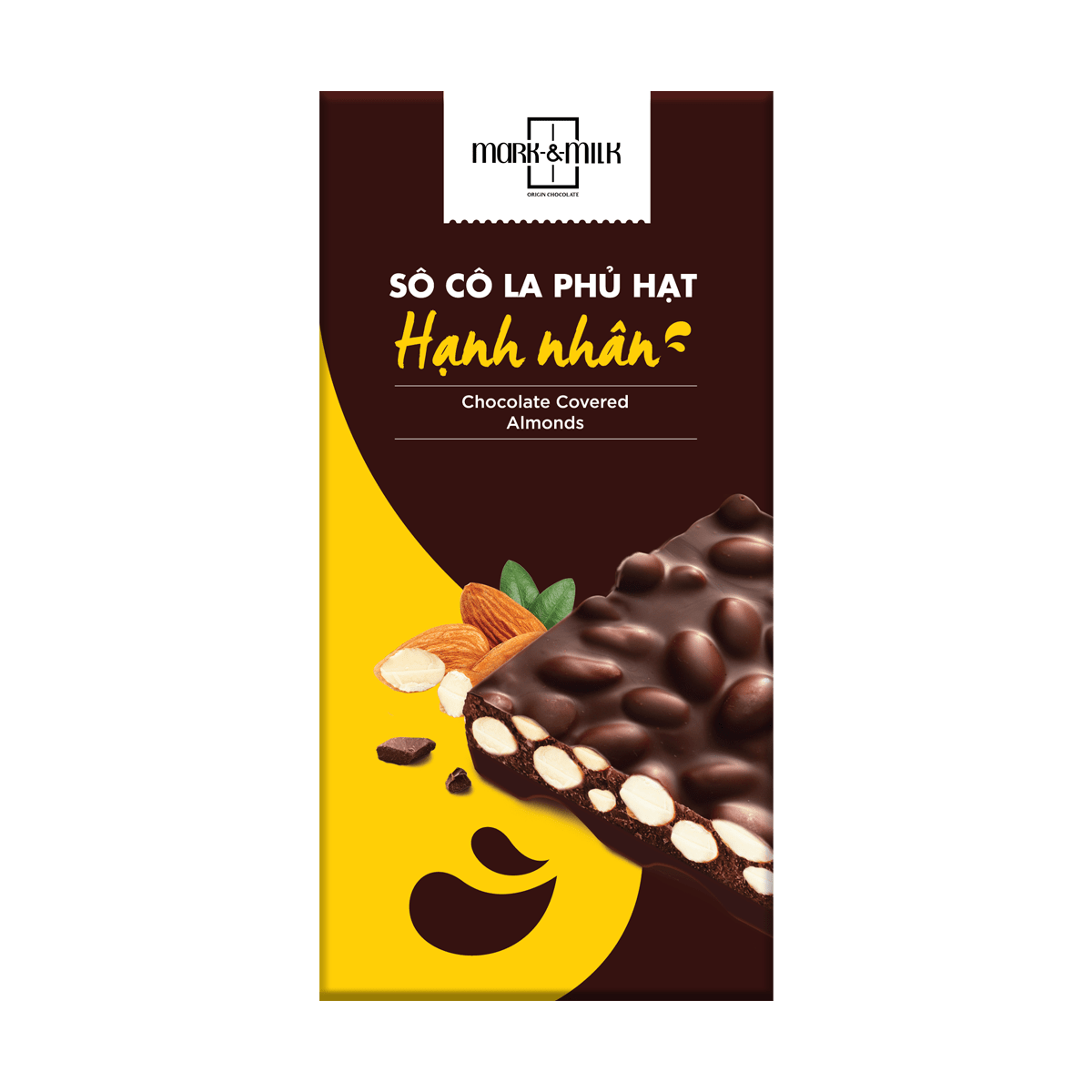 Sô cô la phủ hạt hạnh nhân