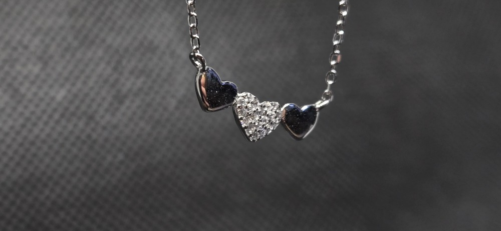 Trinity of love necklace