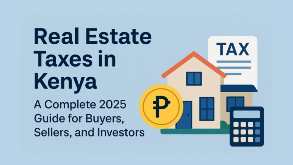 Real Estate Taxes in Kenya: A Complete 2025 Guide for Buyers, Sellers, and Investors Real Estate Taxes in Kenya: A Complete 2025 Guide for Buyers, Sellers, and Investors