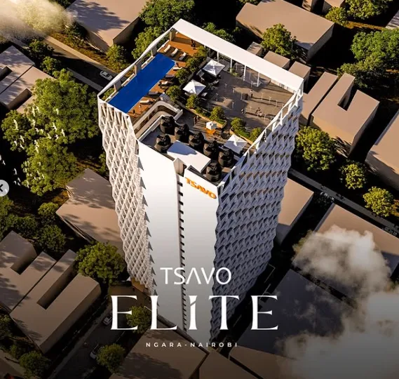 Studio, 1 & 2 Bedroom Apartments for Sale in Kilimani (Tsavo Elite)