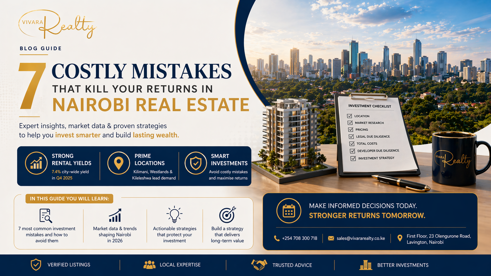 Why Property Investments in Nairobi Fail — And How to Avoid Every Mistake Why Property Investments in Nairobi Fail — And How to Avoid Every Mistake