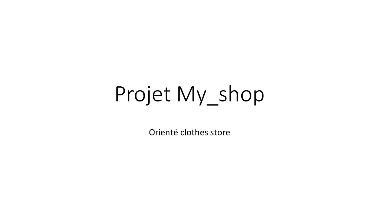 MyShop1