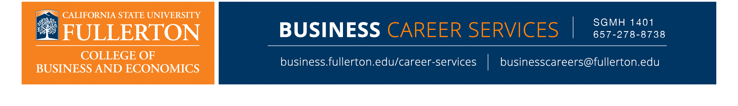 Business Career Fairs Banner