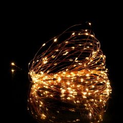 Lampki Choinkowe Na Przewodzie Z Pilotem 1000 Led 100m Ciepły Biały