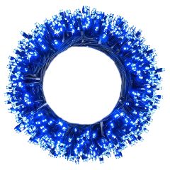 Lampki Choinkowe 500led-30m-niebieski-na Zewnątrz I Wewnątrz