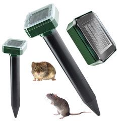 Solarny Odstraszacz Kretów, Nornice, Gryzonie I Myszy - 2 Szt