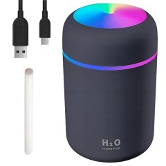 Nawilżacz Powietrza Dyfuzor Zapachowy Lampka Led Kolorowy Usb