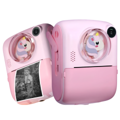 Mała Drukarka Termiczna M1, 48mp Z Bateria 900mah Aparat Natychmiastowy Fotograficzny