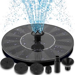 Fontanna Do Oczka Wodnego Na Baterie Słoneczne Ogrodowa Z Pompa Pływająca Do Oczka