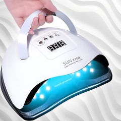 Najlepsze Lampy Do Paznokci Uv Led 220w Do Hybryd Żeli Mocna Hybrydy Sun  X7