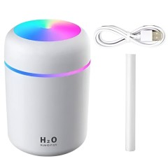 Dyfuzor Nawilżacz Powietrza Usb Wielokolorowy  Dyfuzor Zapachowy Lampka Nocna