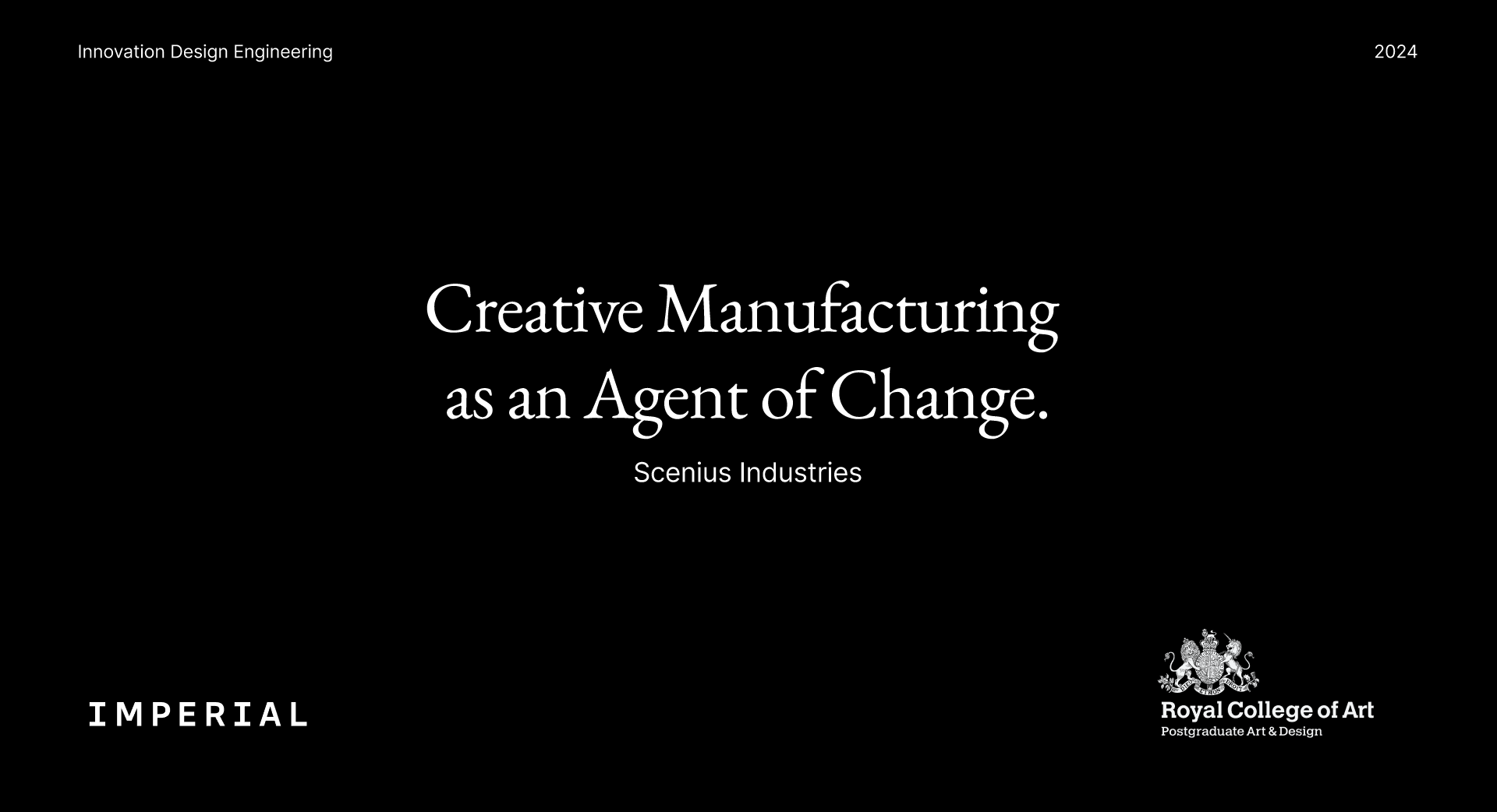 Scenius Industries