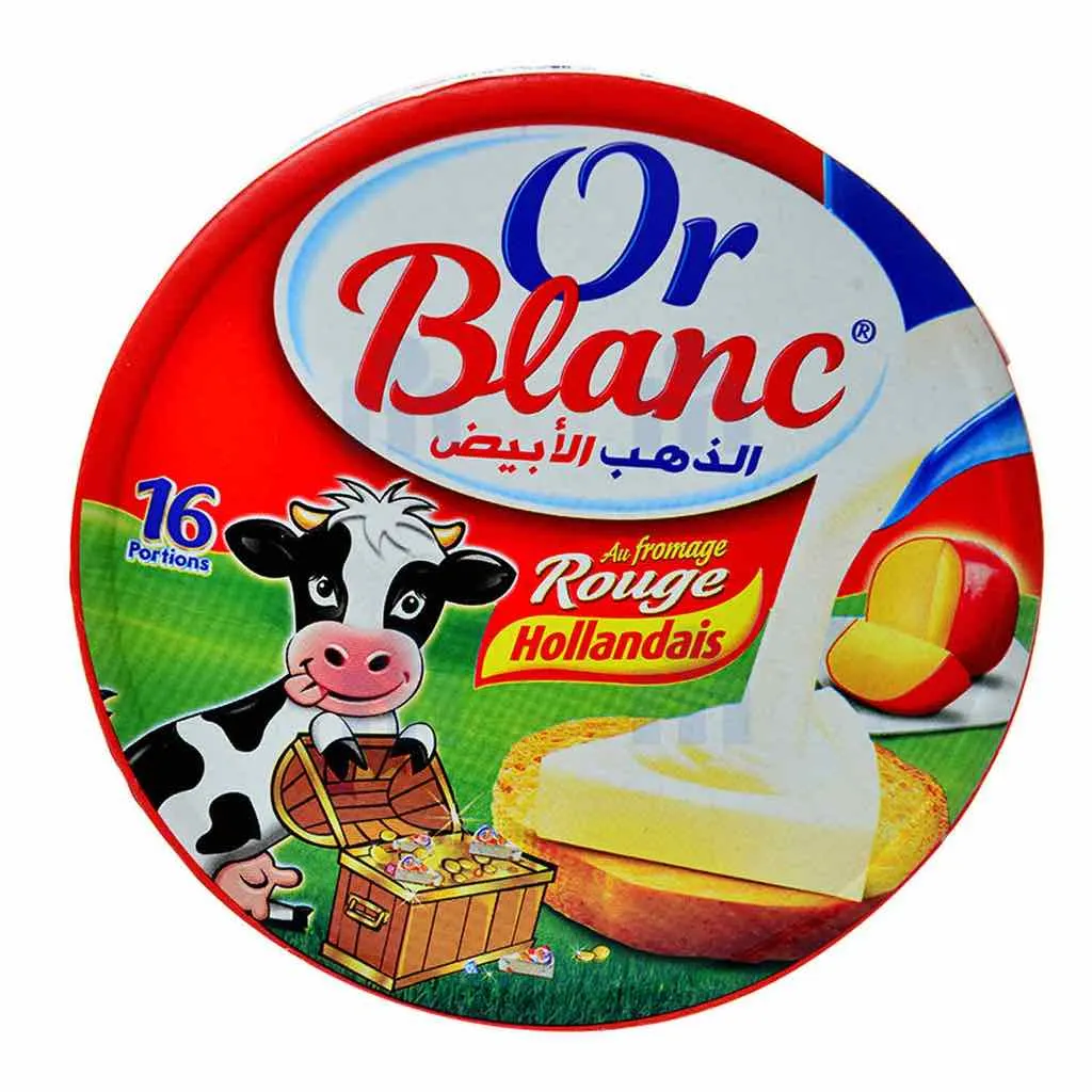 Fromage fondu à l'edam 16 portions - OR BLANC