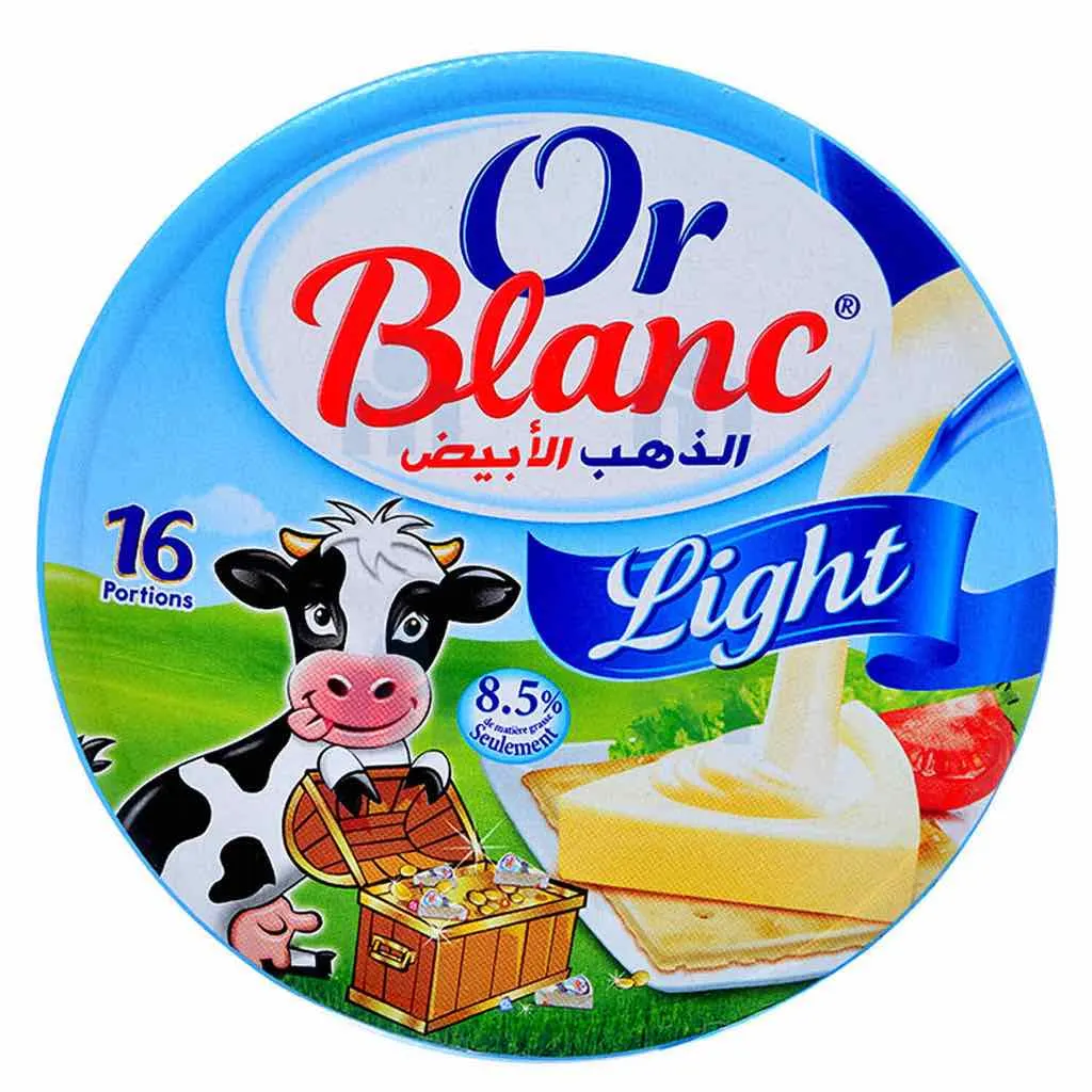 Fromage fondu light 16 portions - OR BLANC